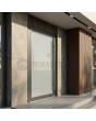 LIM Glass - porte d'entrée en aluminium entièrement vitrée