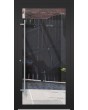 LIM Glass - porte d'entrée en aluminium entièrement vitrée