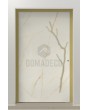 PIVOT Cristallo - porte pivotante en aluminium recouverte de quartz fritté Cristallo