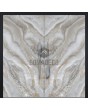 LIM Grigio double - double porte en aluminium recouverte de quartz fritté grigio