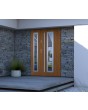 Sta Hevelius Duo - porte de entrada avec panneau latéral
Coloris: winchester