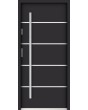 Sta Hunt - porte d'entrée minimaliste en acier pour maison moderne