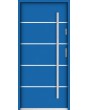 Sta Hunt - porte d'entrée minimaliste en acier pour maison moderne