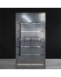 Porte d'entrée moderne en aluminium