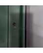 PIVOT Flet B - porte pivotante contemporaine avec vitrage long