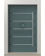 LIM Integra-inox - porte d’entrée moderne en aluminium