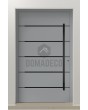 LIM Integra-inox - porte d’entrée moderne en aluminium