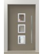 PIVOT Izobar - porte à pivot unique en aluminium avec cinq fenêtres
