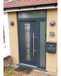 configuration personnalisée - Porte Fargo avec panneaux latéraux droit et supérieur (vue de l'extérieur)
