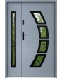 Sta Taurus Duo noir - porte d entrée avec panneau latéral