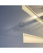 PIVOT 39 - porte pivotante en aluminium pré-montée