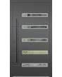 LIM 39 - Porte d'entrée extérieure haut de gamme en aluminium