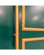 LIM CL05 double - porte battante traditionnelle en aluminium de style classique