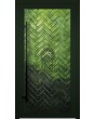 LIM FS1 - porte battante en aluminium de haute qualité avec verre feu vert