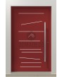 LIM Line-inox - porte d'entrée en aluminium