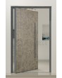 PIVOT M3 - Porte d'entrée pivotante en aluminium revêtue de métal liquide