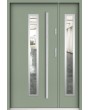 Sta Magellan Duo - porte d'entrée métallique extérieure avec panneau latéral