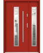 Sta Magellan Duo - porte d'entrée métallique extérieure avec panneau latéral