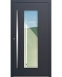 LIM C16 - porte d'extérieur isolante en aluminium avec fenêtre