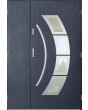 Sta Taurus Uno - porte d'entrée en acier avec panneau latéral ouvrant