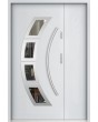 Sta Taurus Uno - porte d'entrée en acier avec panneau latéral ouvrant