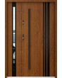 Sta Almeida Duo Noir - porte d entrée double sécurisée