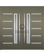 LIM P101 double - porte d'entrée principale double moderne en aluminium