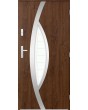 Sta Pegasus - grande porte d entrée, Coloris: noyer