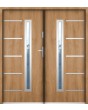 Sta Picard Double - porte d'entrée extérieure double en acier inoxydable
