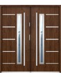 Sta Picard Double - porte d'entrée extérieure double en acier inoxydable