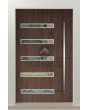 LIM 39 - Porte d'entrée extérieure haut de gamme en aluminium