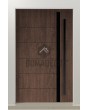 PIVOT 41 - porte pivotante en aluminium avec bande