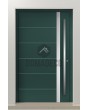 PIVOT AD10 - porte d'entrée pivotante en aluminium pour maisons
