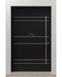 LIM ad18 - porte d'entrée en aluminium