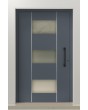 PIVOT AP13 - porte d'entrée pivotante en aluminium sur mesure