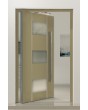 PIVOT AP13 - porte d'entrée pivotante en aluminium sur mesure