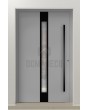 PIVOT C1 - porte pivotante moderne en aluminium pour la maison