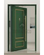 PIVOT CL05 - porte pivotante traditionnelle en aluminium de style classique