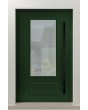 LIM CL05S - porte traditionnelle vitrée en aluminium