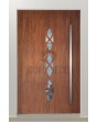 PIVOT EK28 - porte d'entrée pivotante en aluminium
