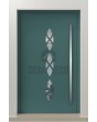 PIVOT EK28 - porte d'entrée pivotante en aluminium