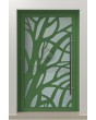 PIVOT G4 - Porte d'entrée en aluminium avec panneau décoratif