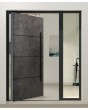 Porte PIVOT V56 avec fenêtre latérale droite