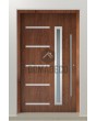 PIVOT P101 - porte d'entrée pivotante moderne en aluminium