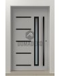 PIVOT P101 - porte d'entrée pivotante moderne en aluminium