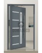 PIVOT P101 - porte d'entrée pivotante moderne en aluminium