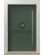 LIM V59 - porte extérieure en aluminium prémontée