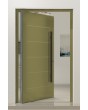 PIVOT W313 - porte d'entrée pivotante moderne en aluminium
