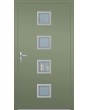 LIM AP08 - porte d'entrée vitrée en aluminium
