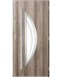 Sta Pollux - porte entree contemporaine, Coloris: blanchi